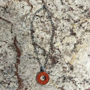Silpada Sponge Coral Necklace